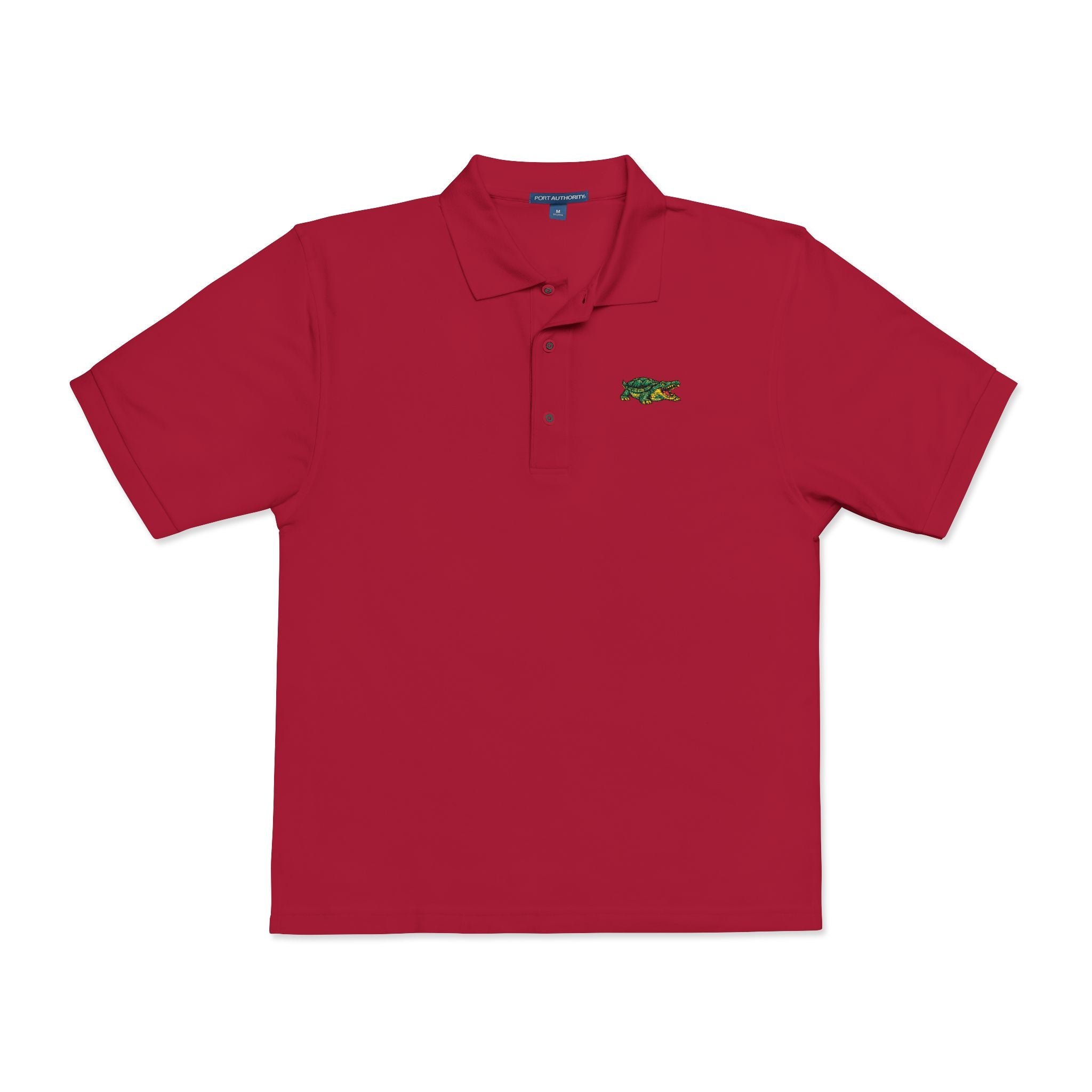 Croc Twist Embroidered Polo