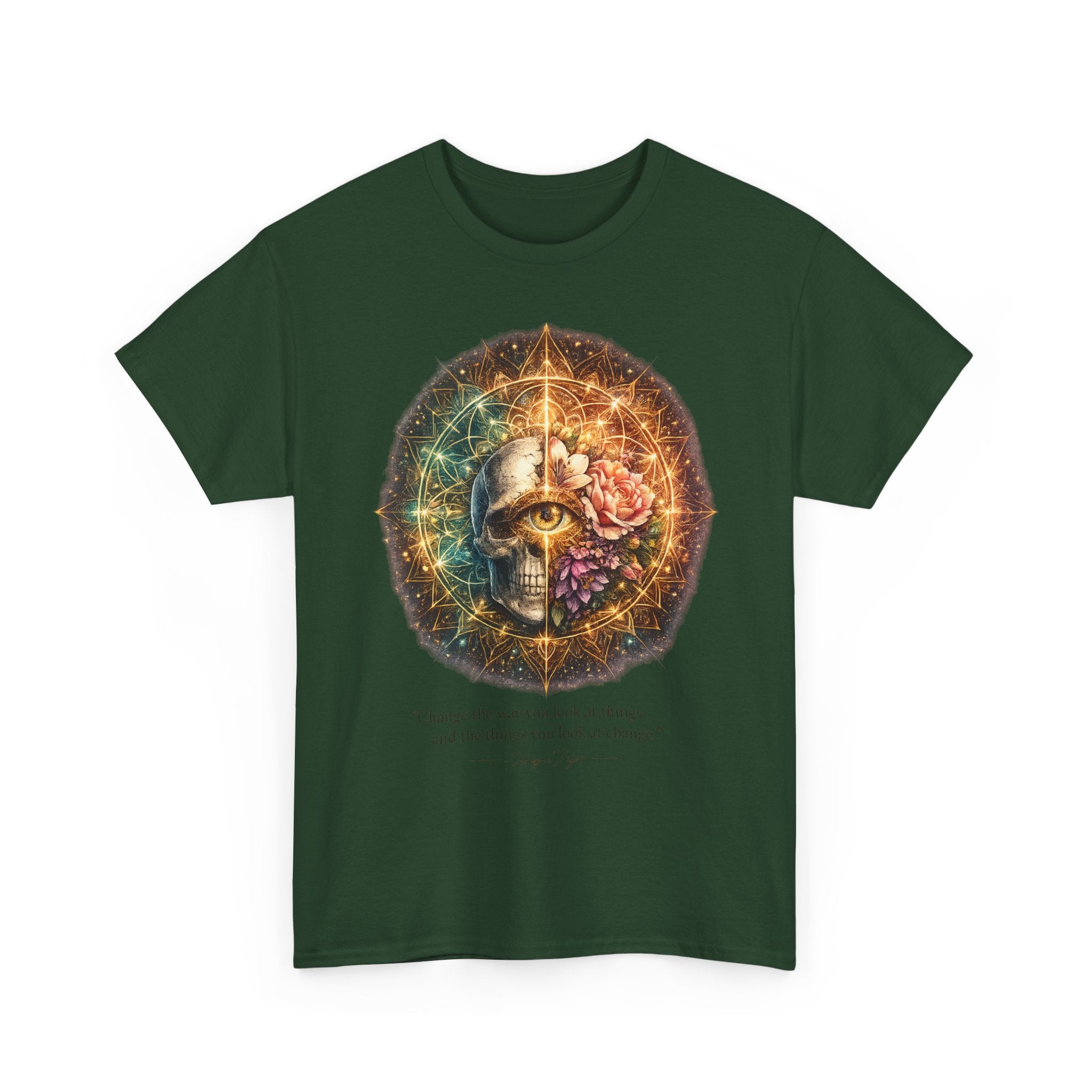 Wayne Dyer Quote T-Shirt — "Change the Way You Look at Things"