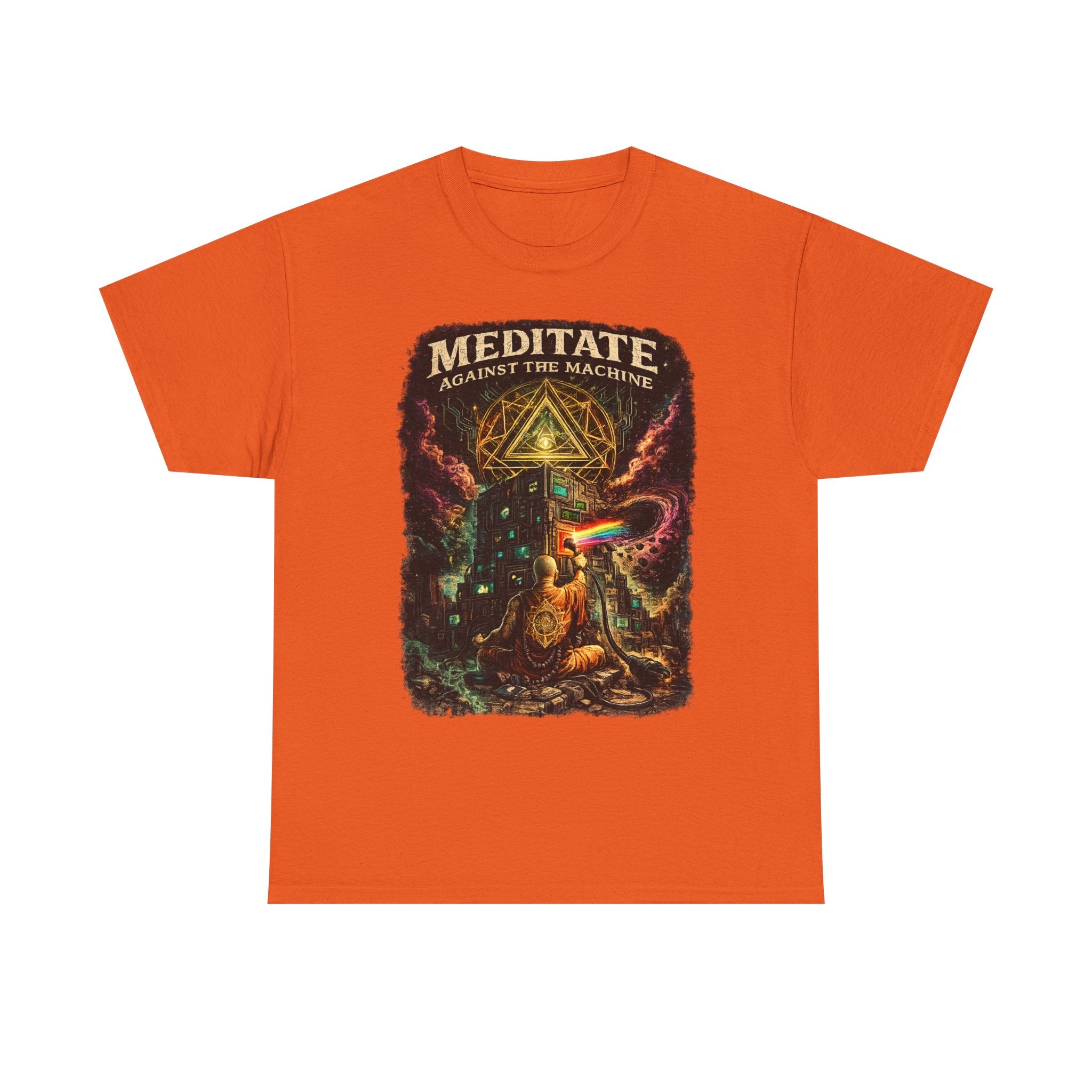 Meditate Against the Machine Tee