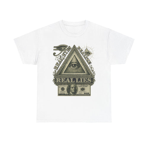 Eye of Providence Money-Style Graphic Tee — Vintage Currency Spiritual Streetwear