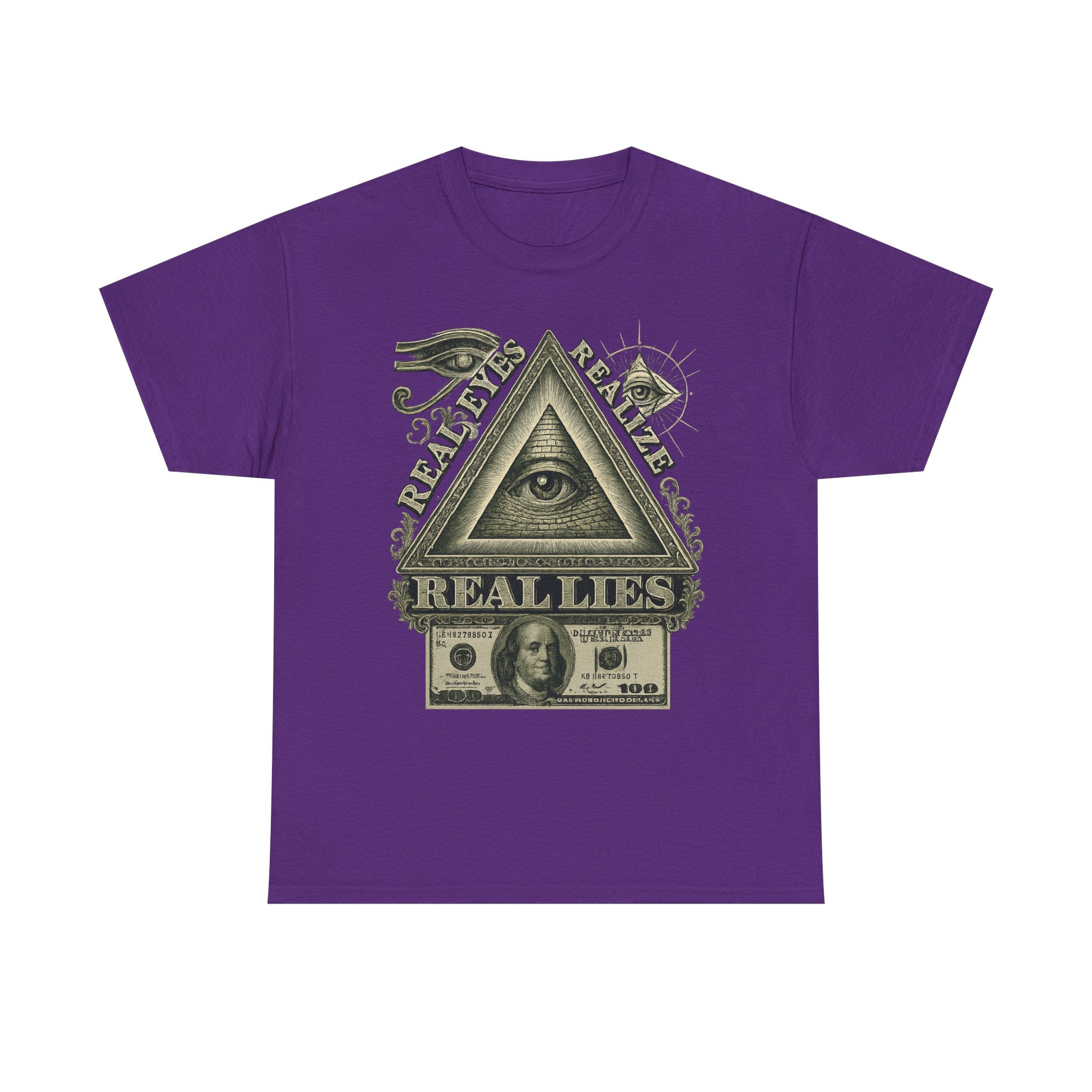 Eye of Providence Money-Style Graphic Tee — Vintage Currency Spiritual Streetwear