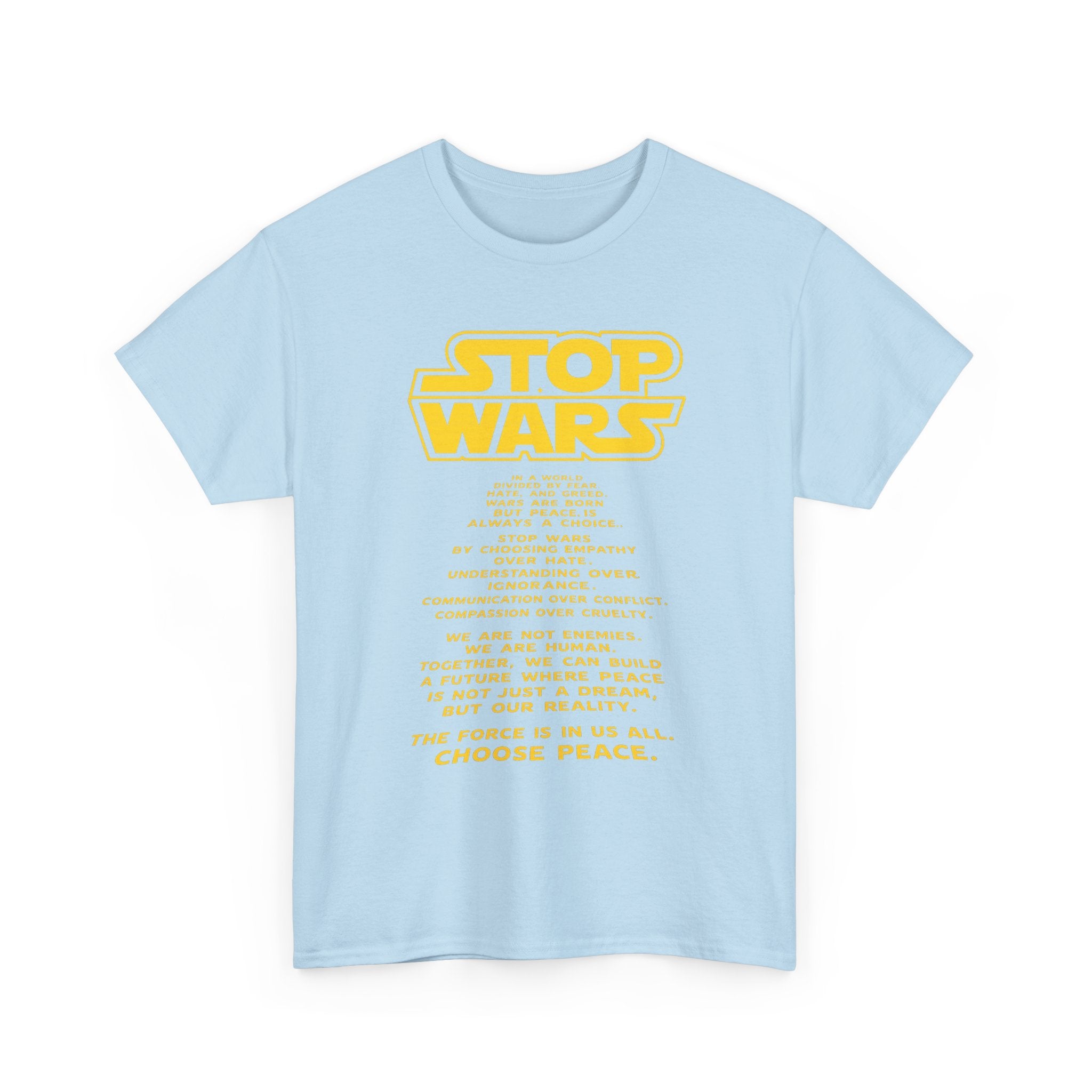 Stop Wars Peace Tee