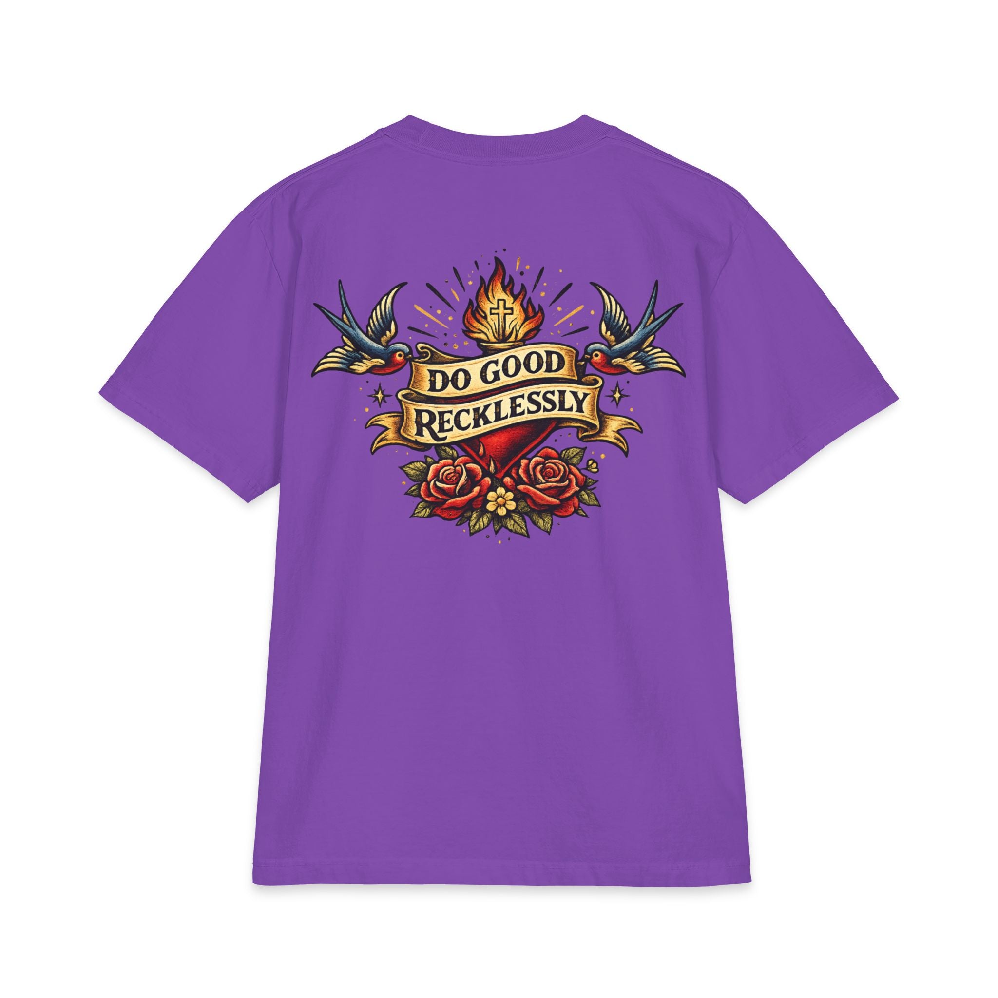 Do Good Recklessly Two-Sided Tattoo T-Shirt