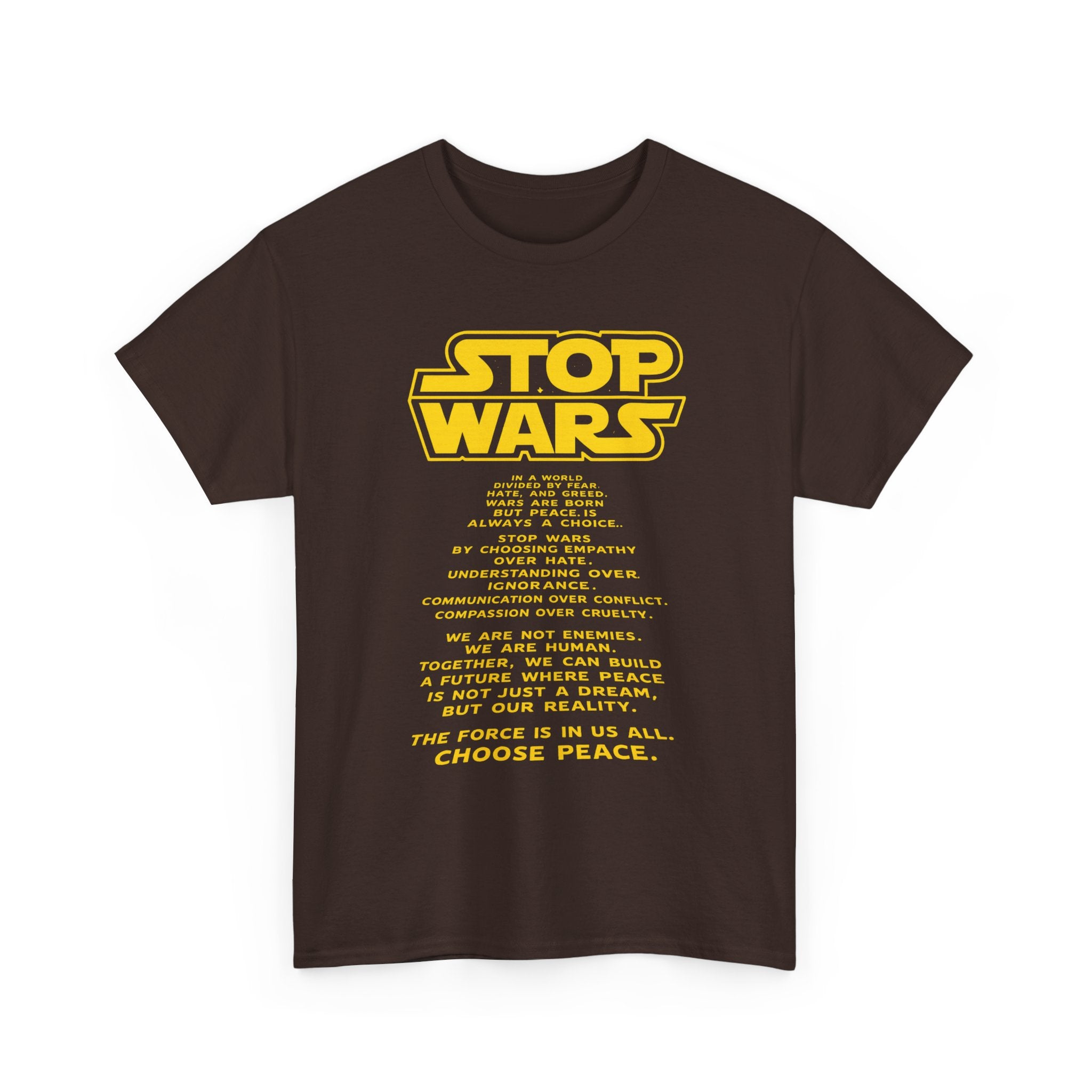 Stop Wars Peace Tee