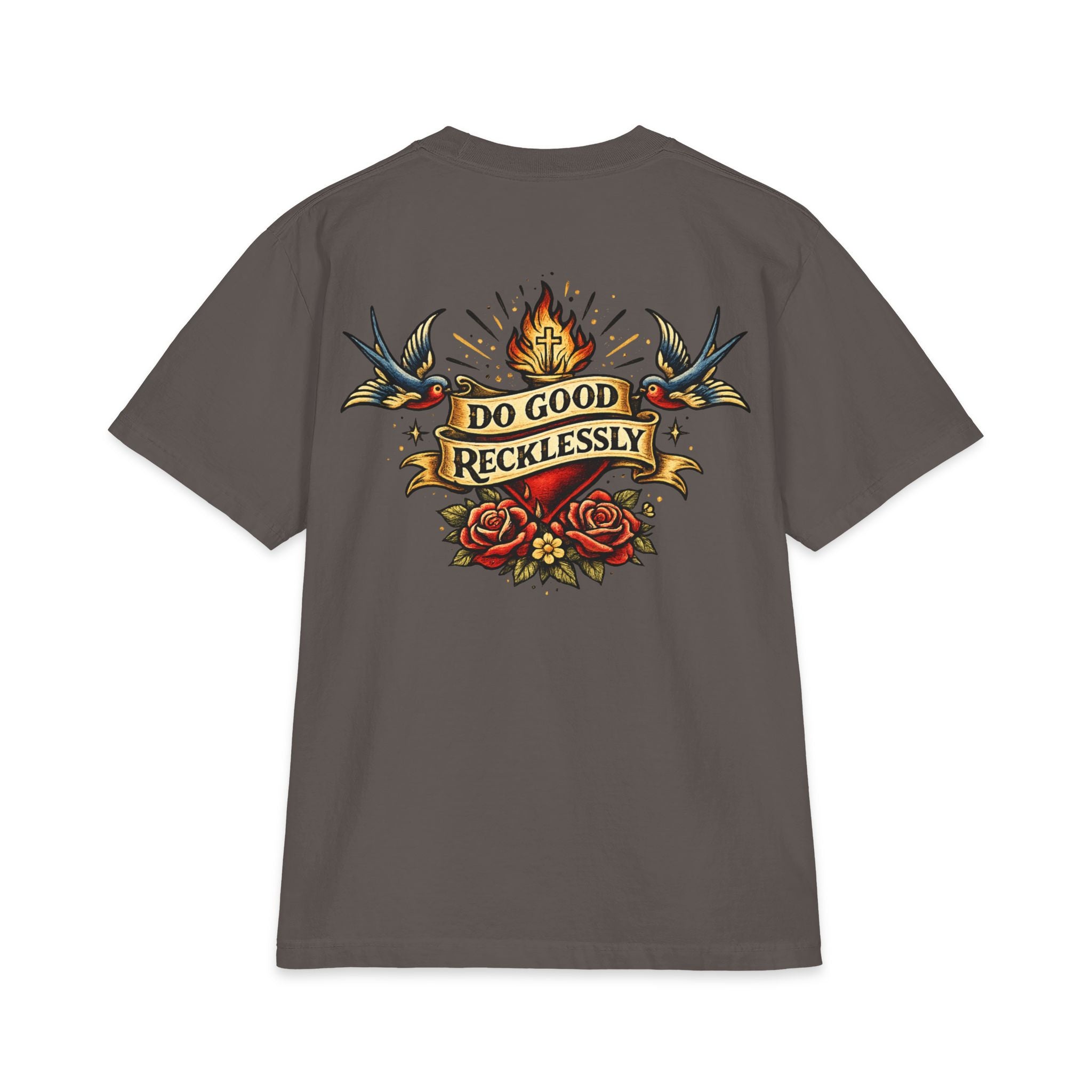 Do Good Recklessly Two-Sided Tattoo T-Shirt