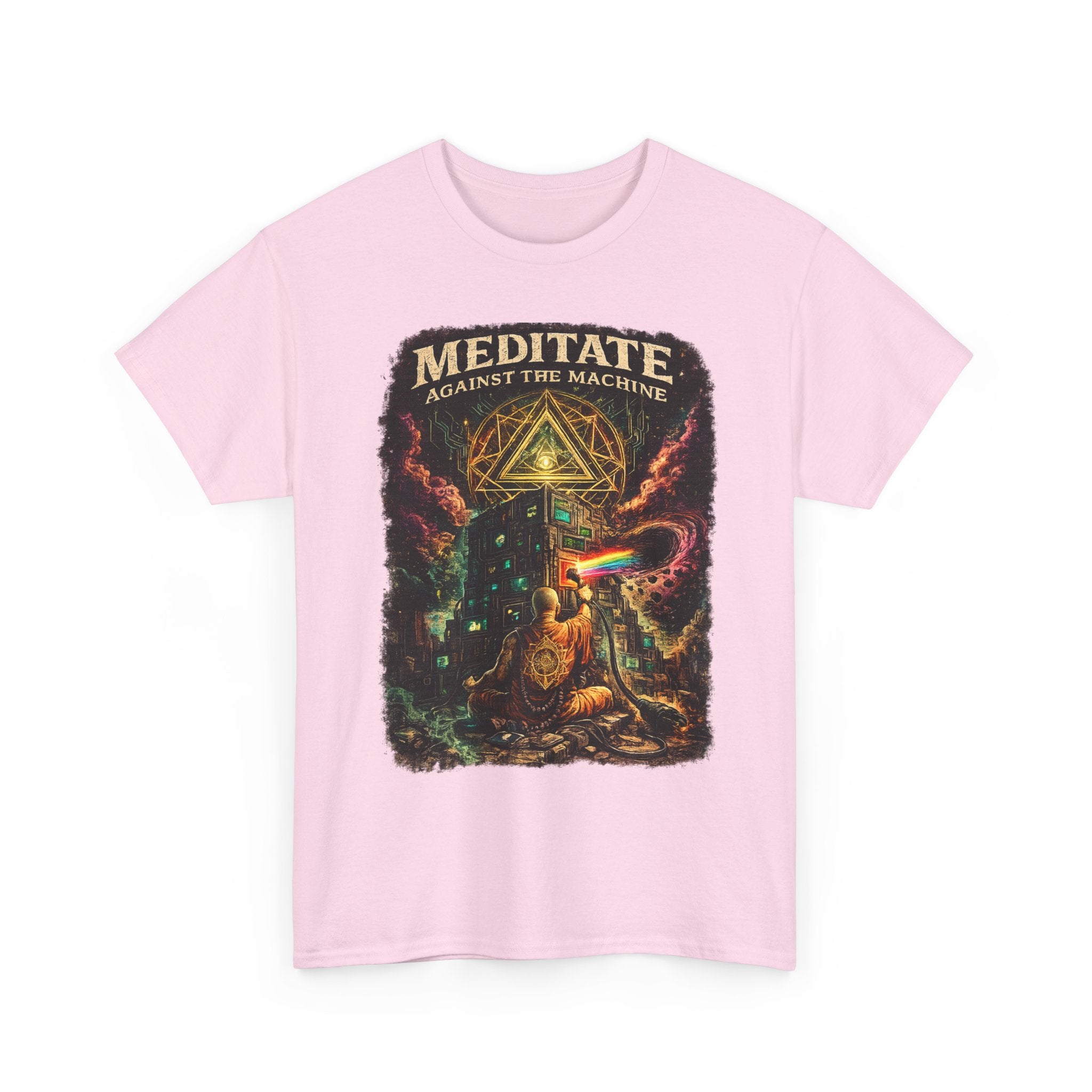 Meditate Against the Machine Tee