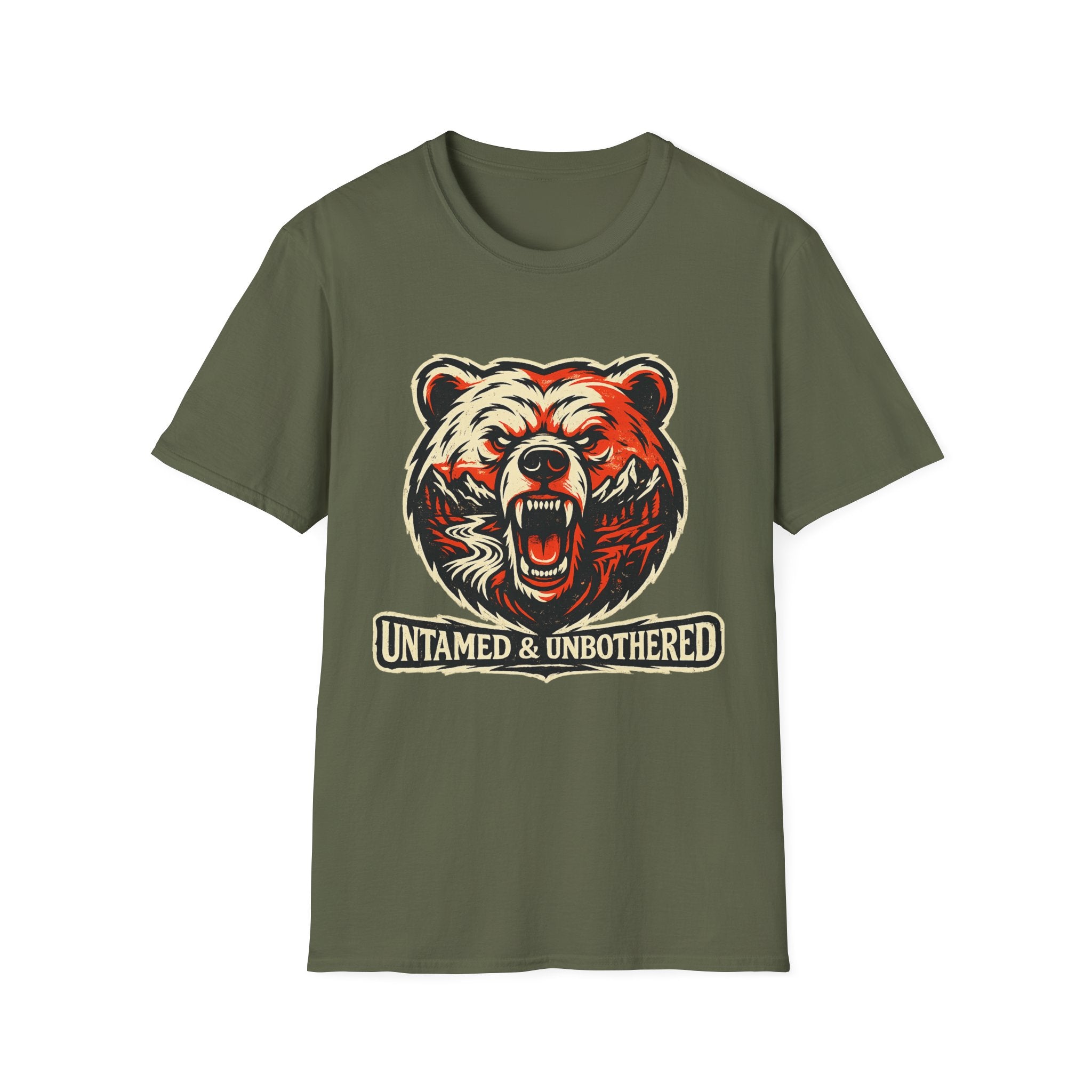 Untamed & Unbothered Bear Graphic Tee