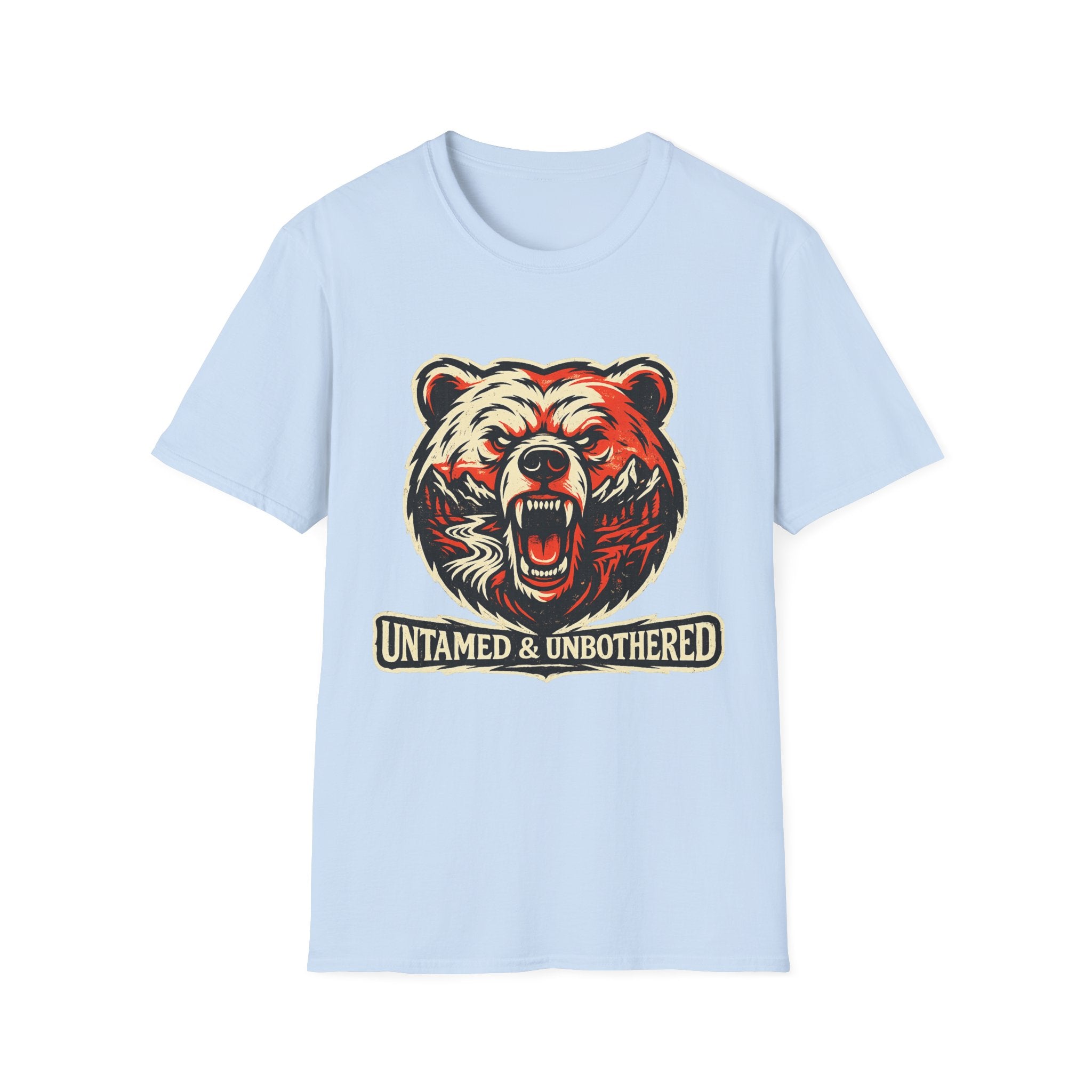 Untamed & Unbothered Bear Graphic Tee