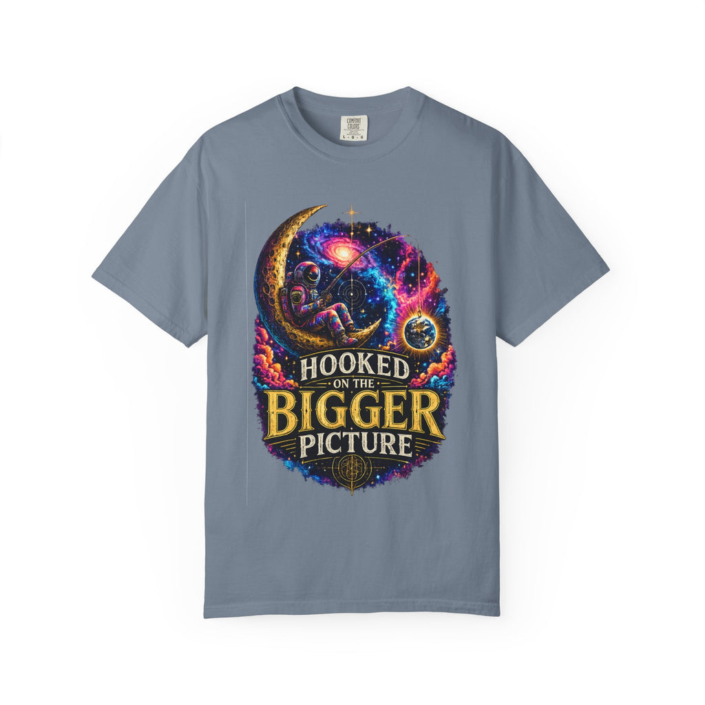 Hooked on the Bigger Picture Astronaut Graphic Tee