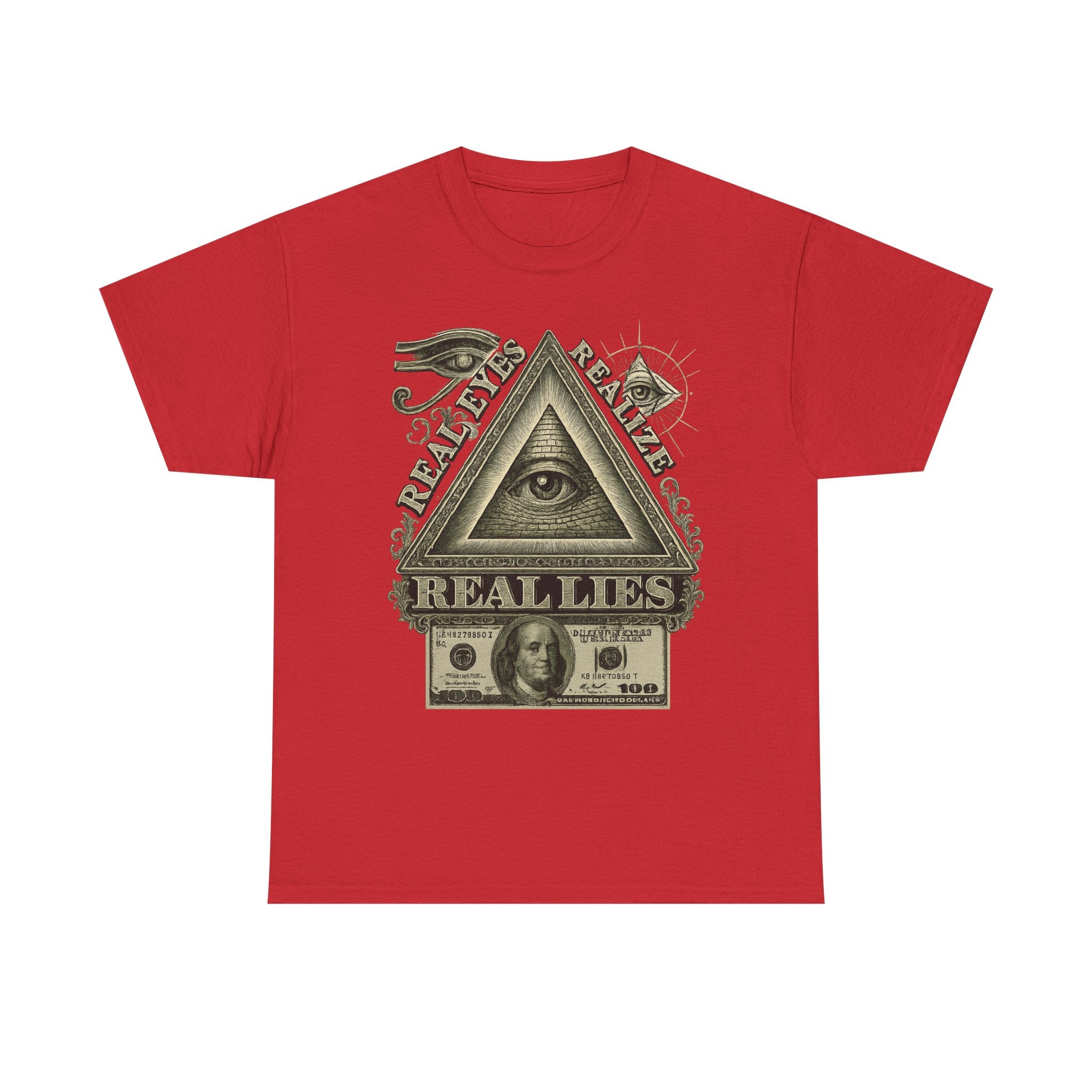 Eye of Providence Money-Style Graphic Tee — Vintage Currency Spiritual Streetwear