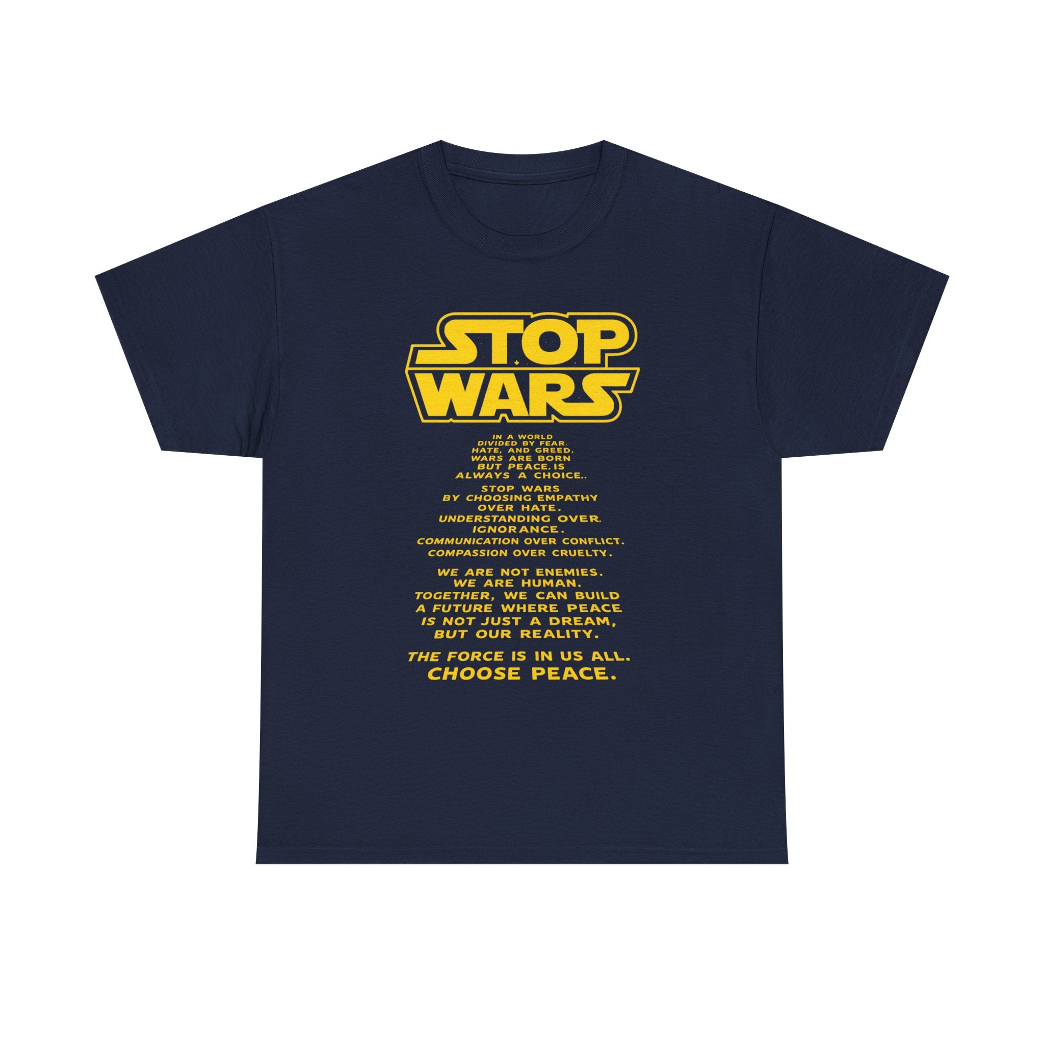 Stop Wars Peace Tee