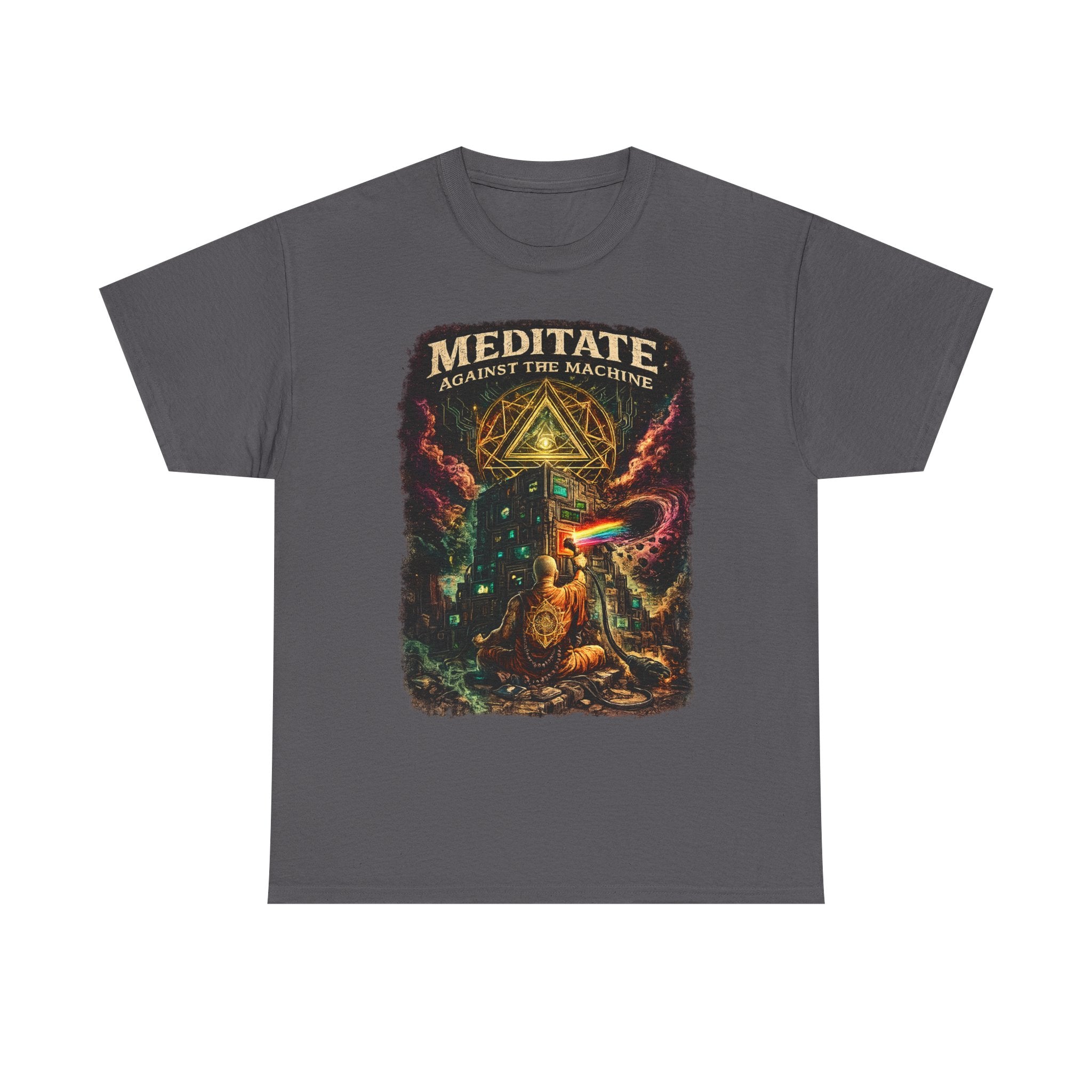 Meditate Against the Machine Tee