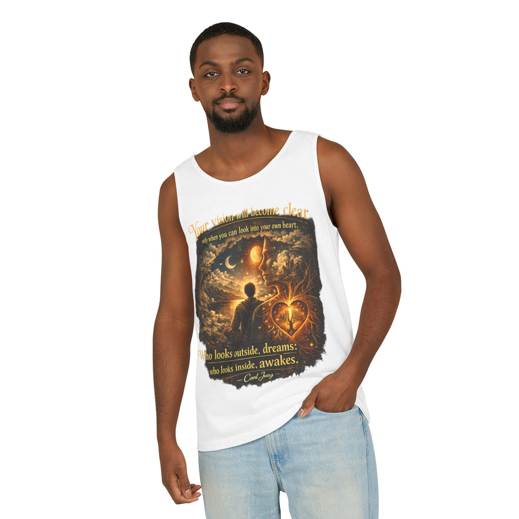Carl Jung Spiritual Awareness Tank Top — Jungian Psychology Quote Tee