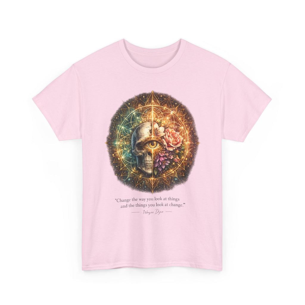 Wayne Dyer Quote T-Shirt — "Change the Way You Look at Things"