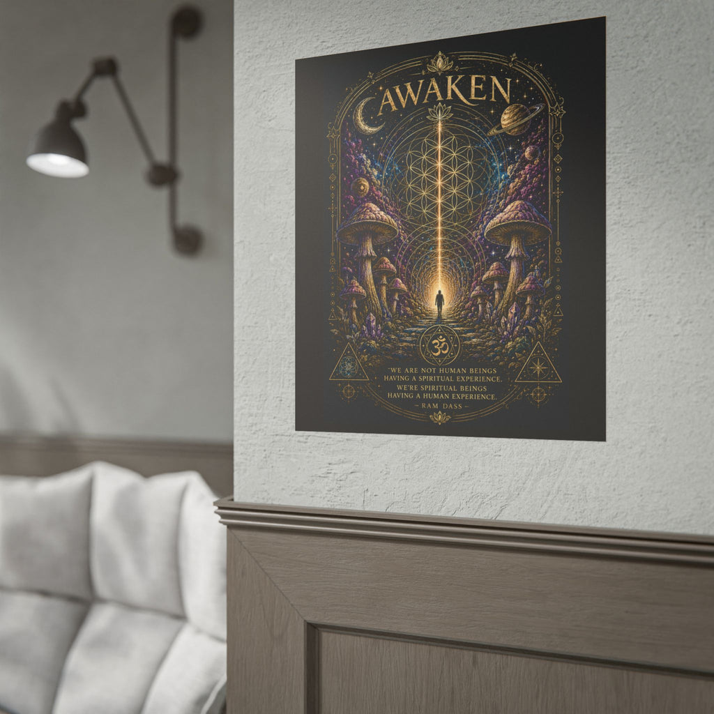 Awaken Mushroom Gateway Poster