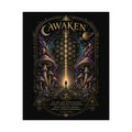 Awaken Mushroom Mystical Poster — Psychedelic Spiritual Wall Art (Rolled Poster)