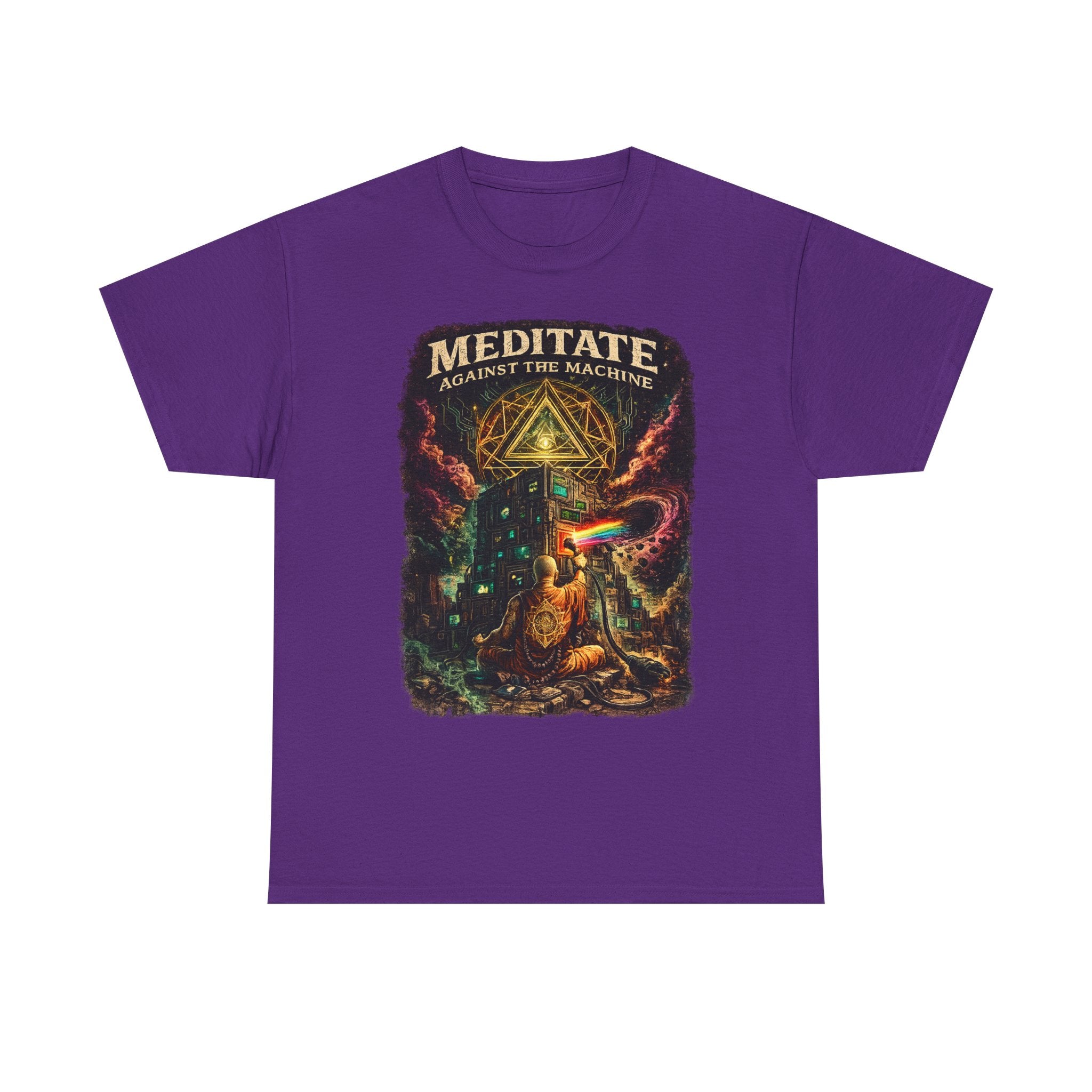 Meditate Against the Machine Tee
