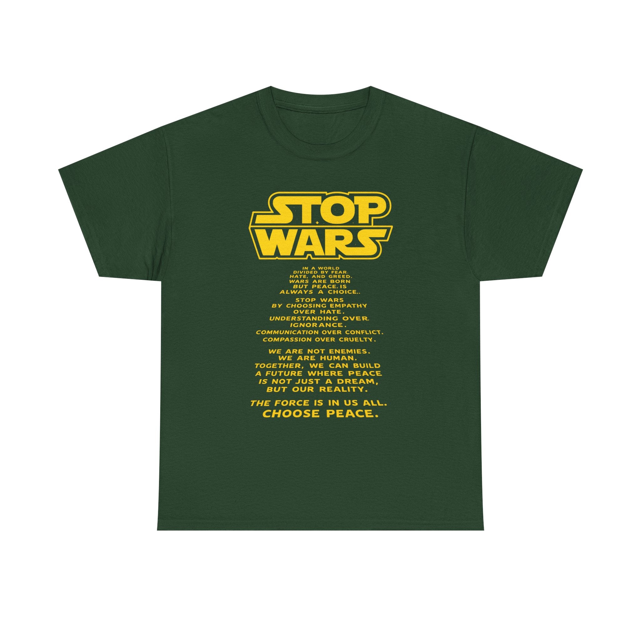 Stop Wars Peace Tee