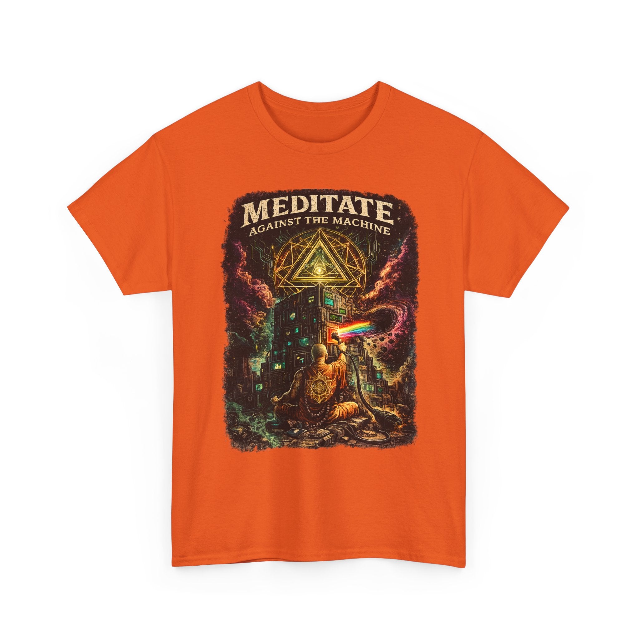 Meditate Against the Machine Tee