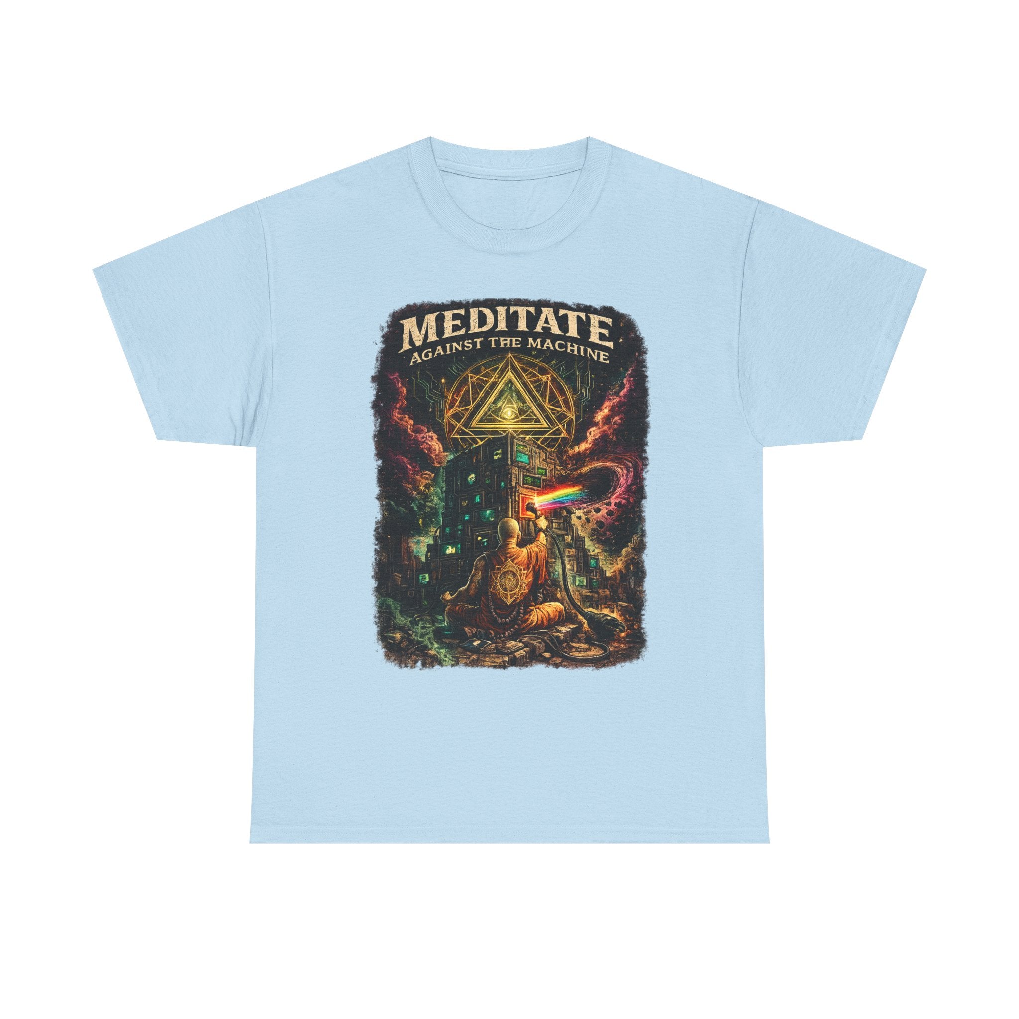 Meditate Against the Machine Tee