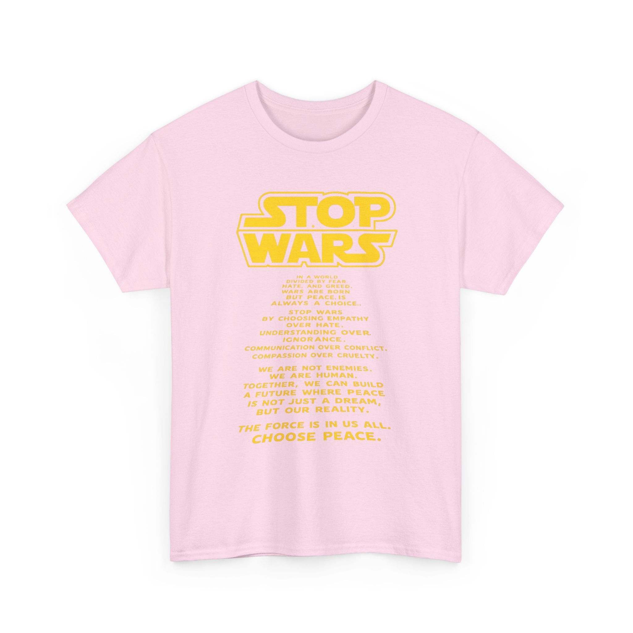 Stop Wars Peace Tee