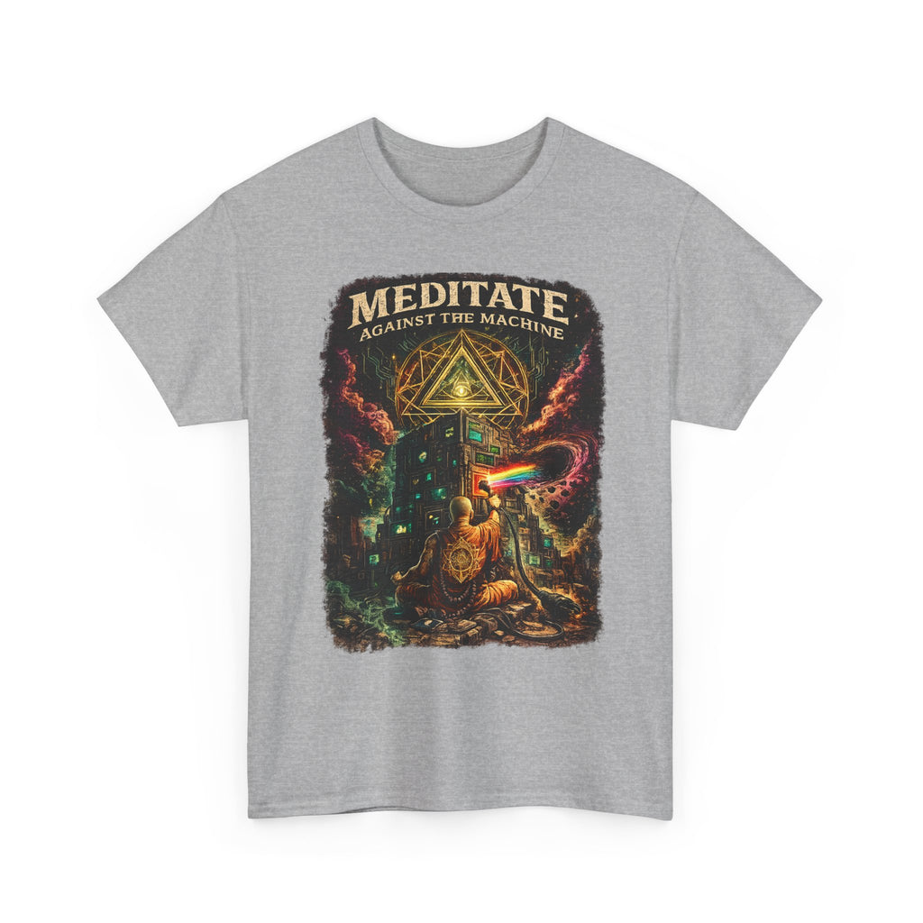Meditate Against the Machine Tee