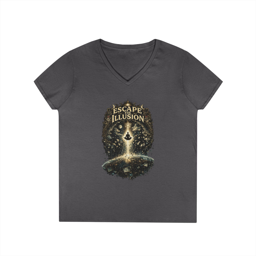 Escape the Illusion Women's V-Neck T-Shirt