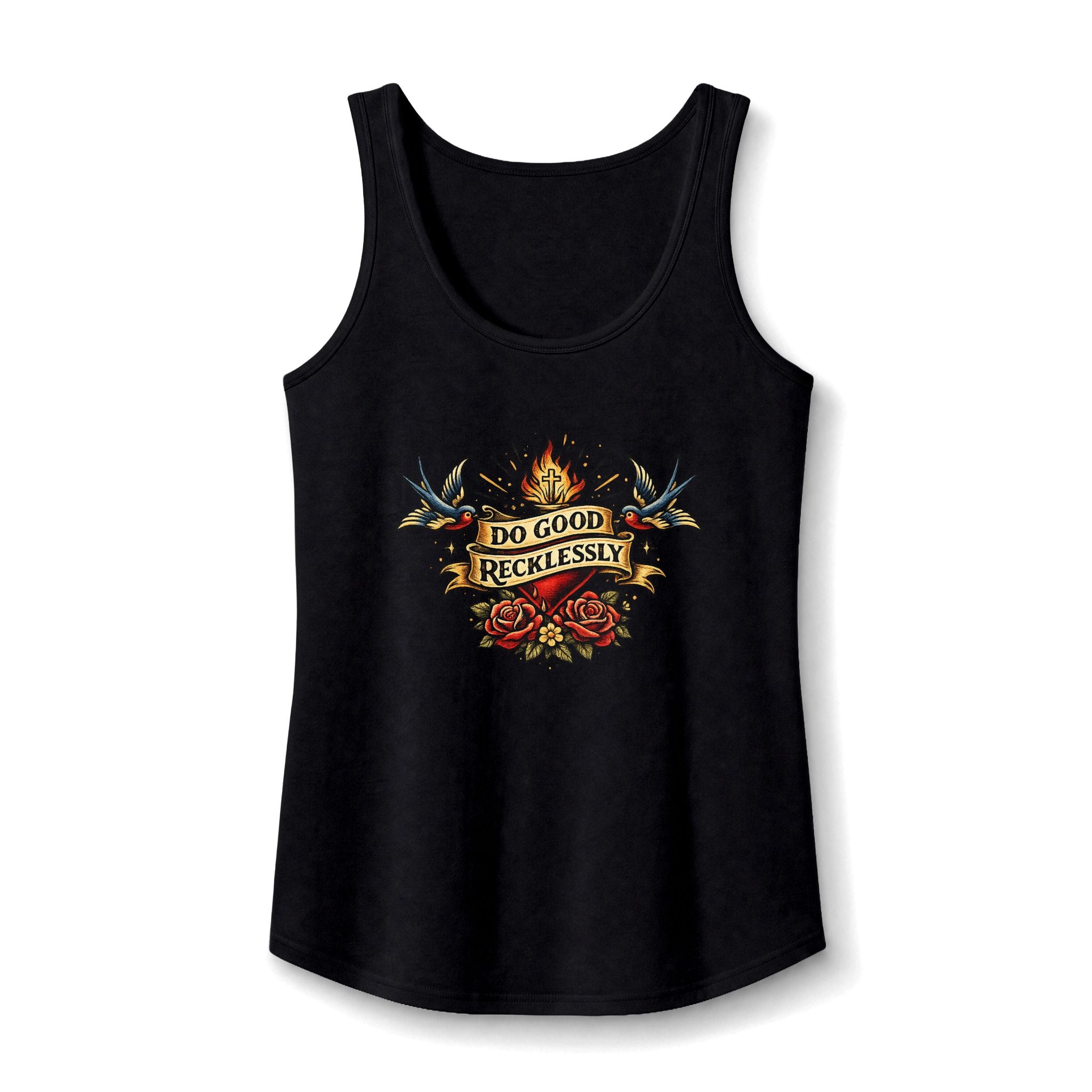 Do Good Recklessly Floral Tank Top