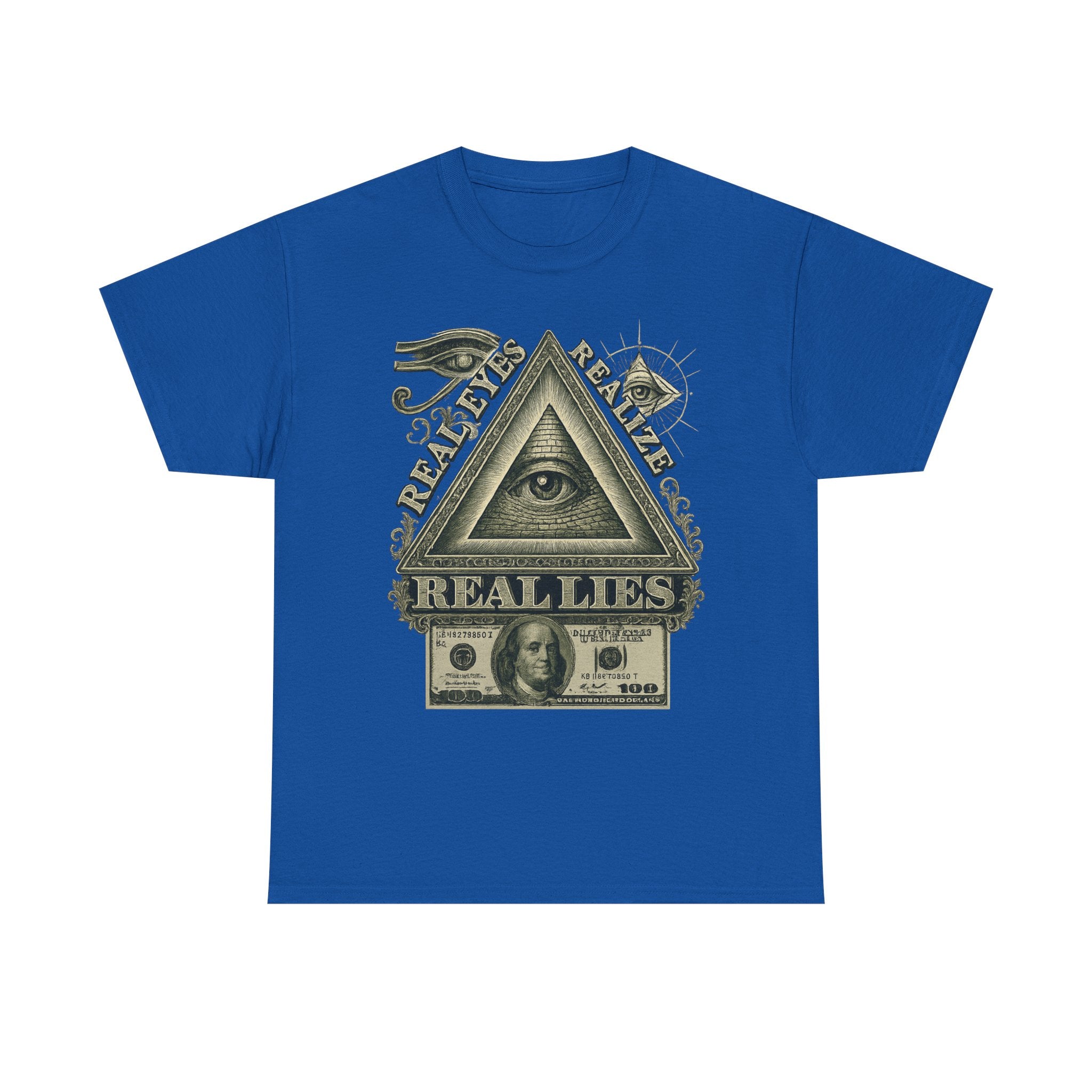 Eye of Providence Money-Style Graphic Tee — Vintage Currency Spiritual Streetwear
