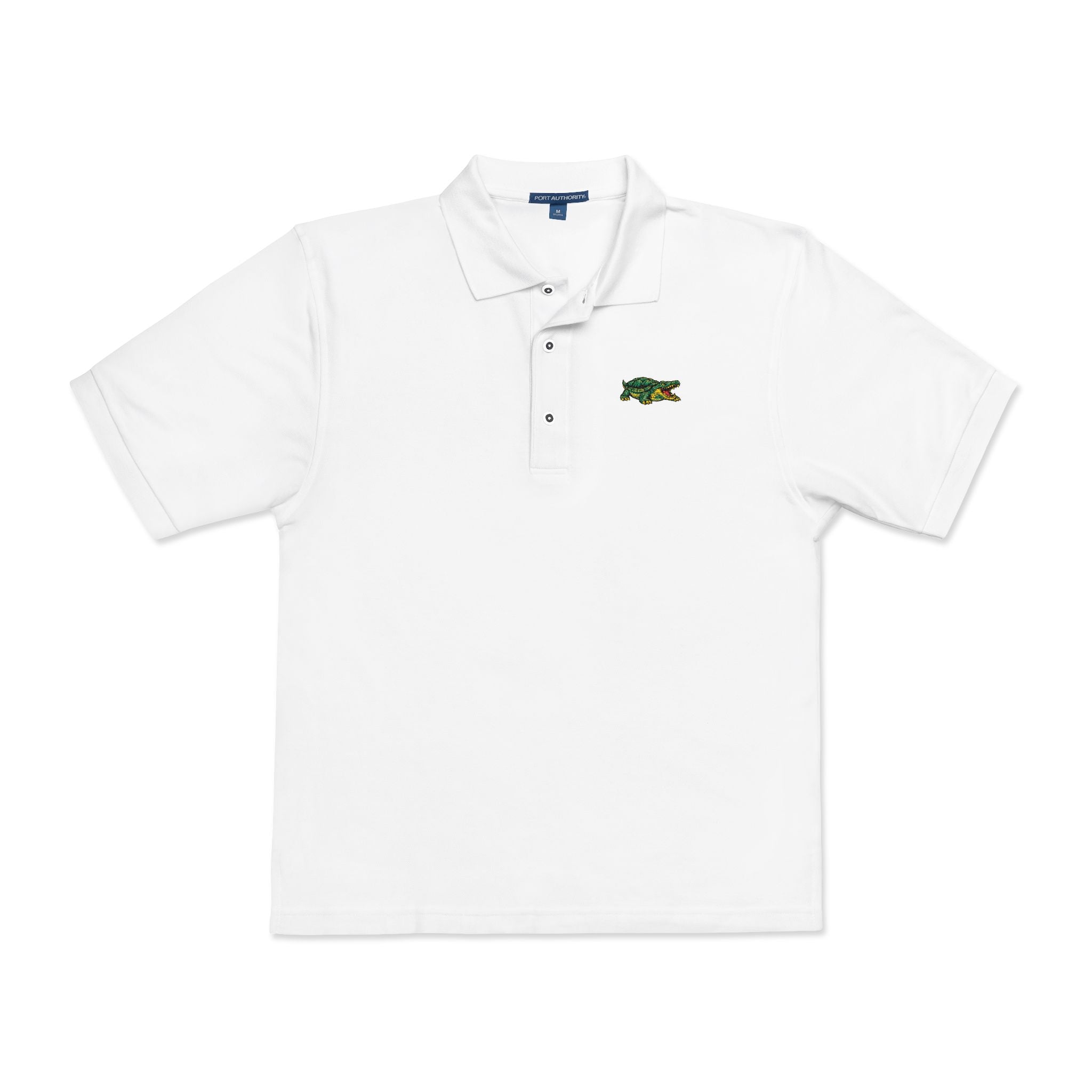 Croc Twist Embroidered Polo