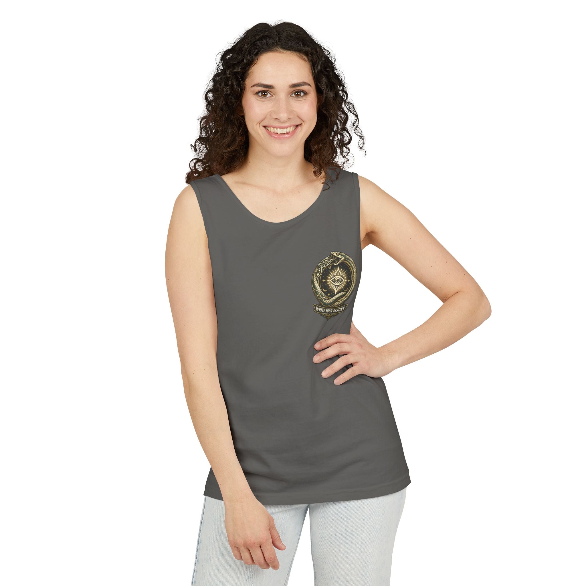 Write Your Destiny Ouroboros Tank Top