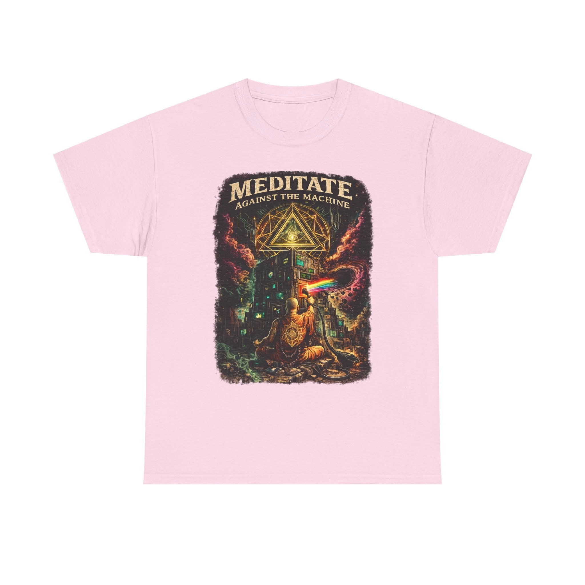 Meditate Against the Machine Tee