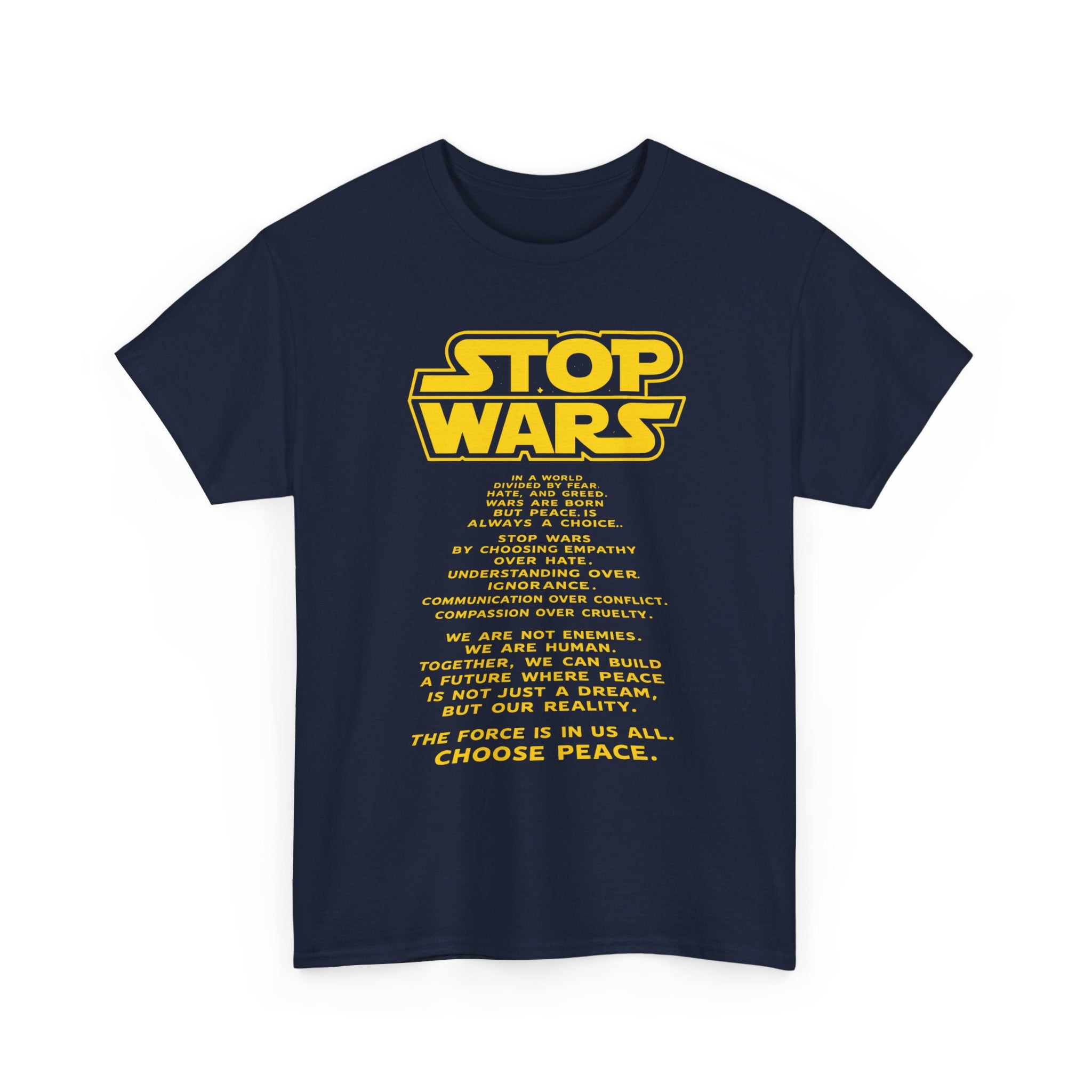 Stop Wars Peace Tee