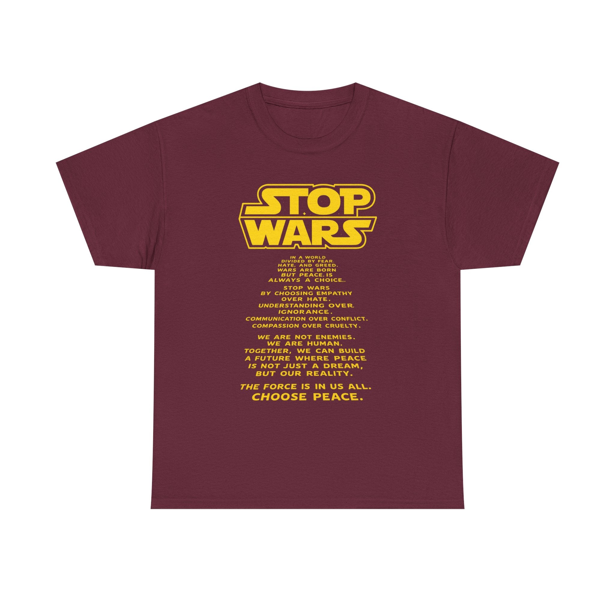 Stop Wars Peace Tee