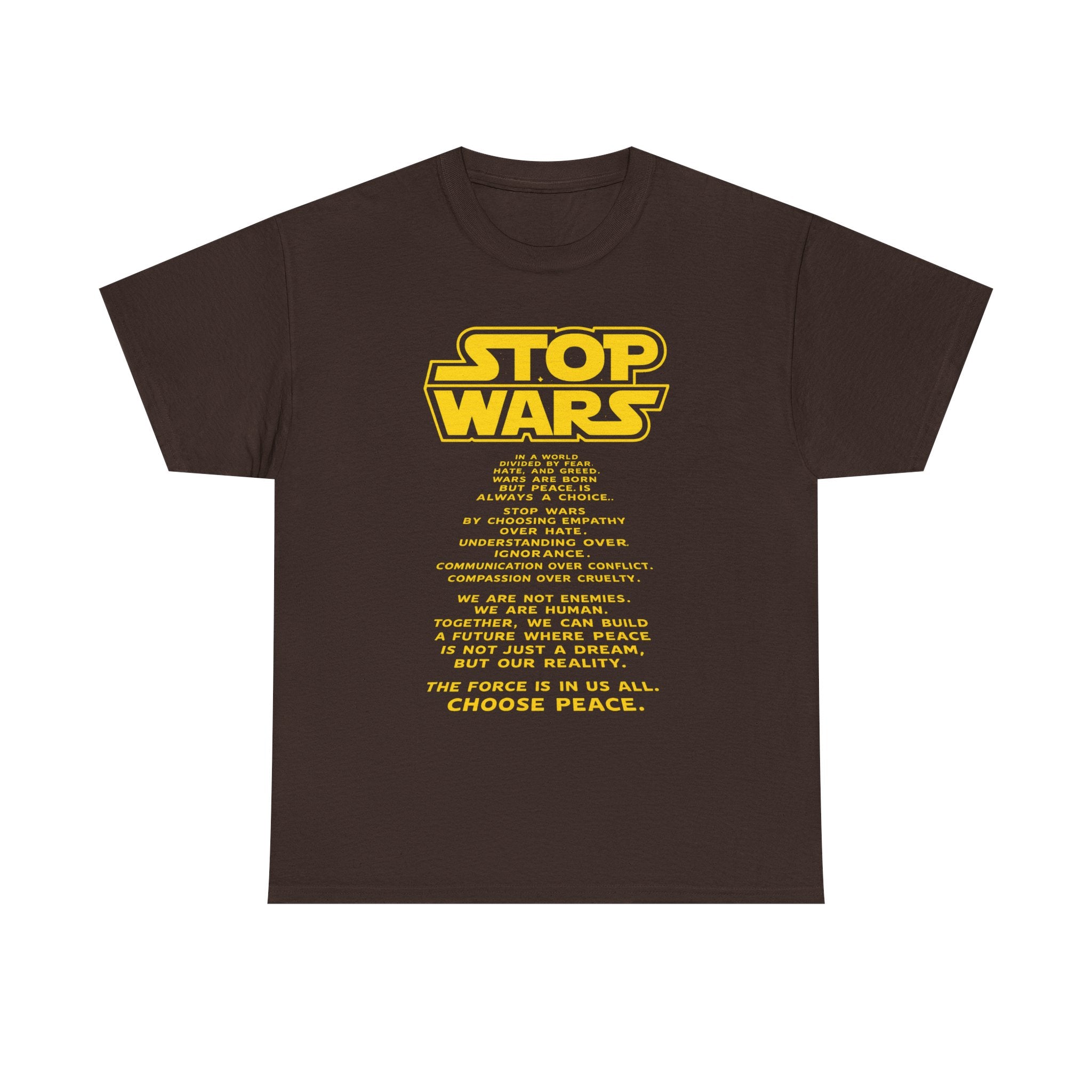 Stop Wars Peace Tee