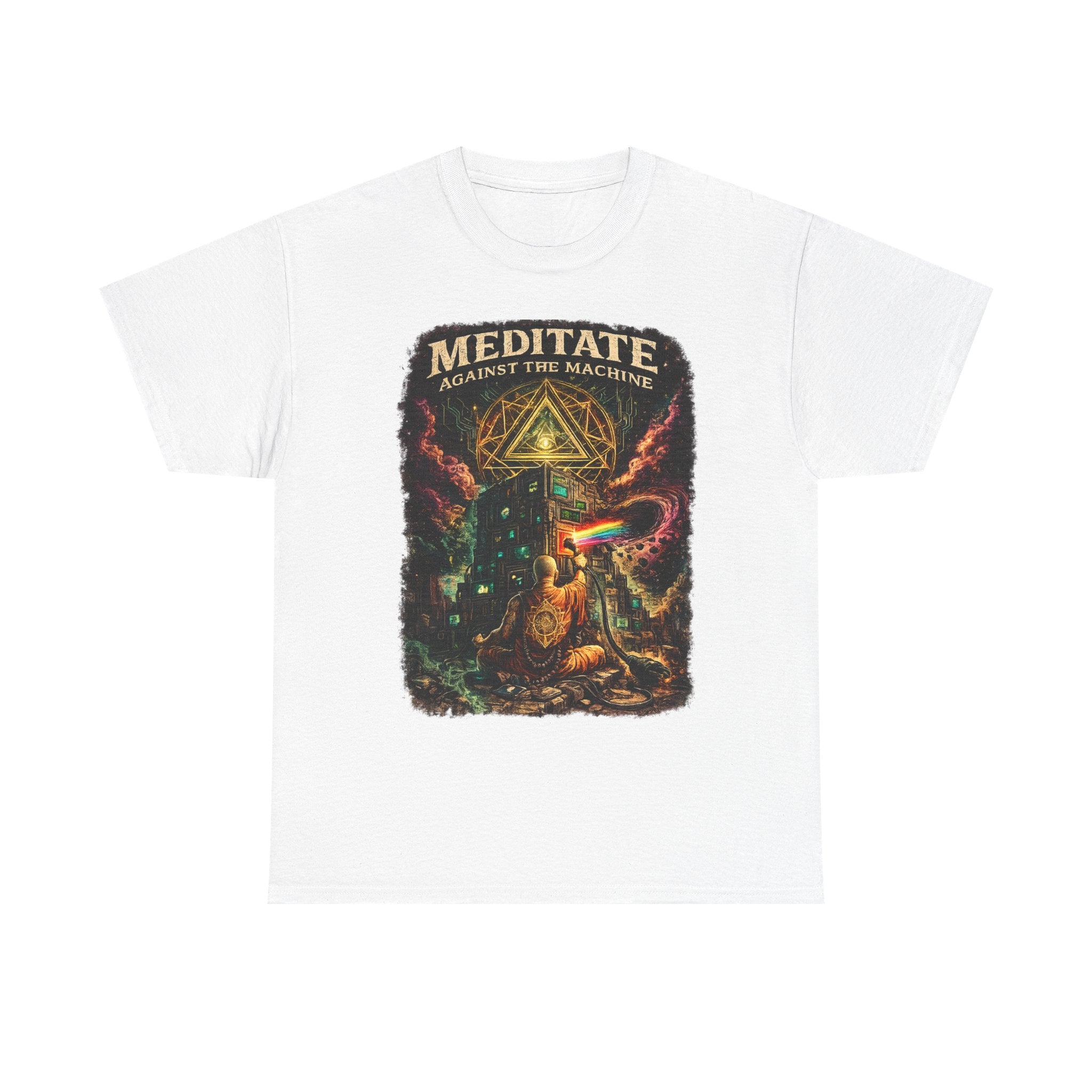 Meditate Against the Machine Tee