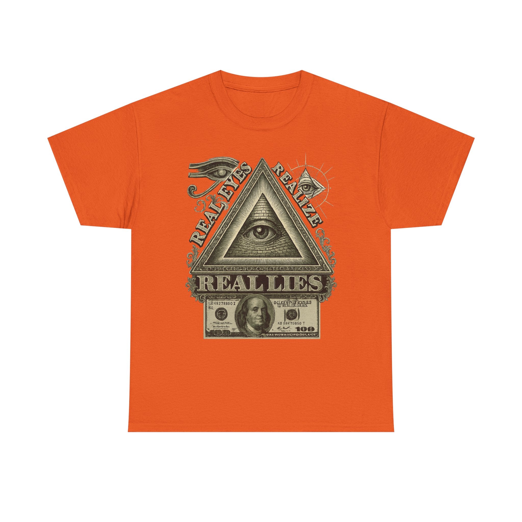 Eye of Providence Money-Style Graphic Tee — Vintage Currency Spiritual Streetwear